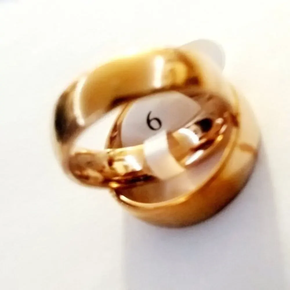 New rose gold tone stainless steel size‎ 12